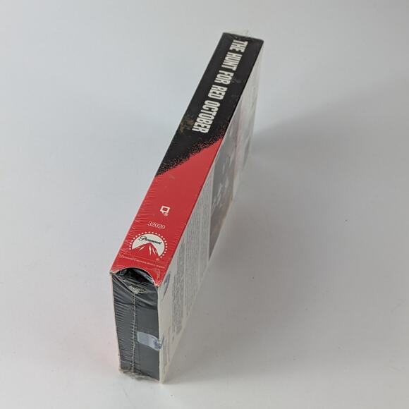 The Hunt for Red October VHS Sealed Paramount Watermark Video Seal Fred Meyer - Picture 4 of 8